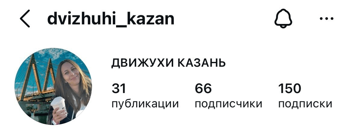 Разиля: аккаунт до проекта